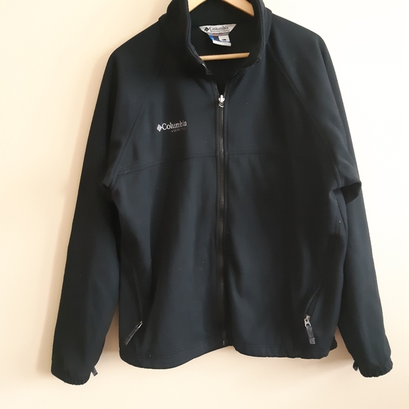 COLUMBIA mens black warm core jacket